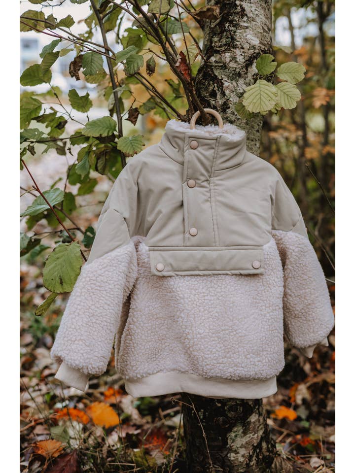 khaki Annie & Charles® Ark Outdoor Sweater for wholesale on Faire1