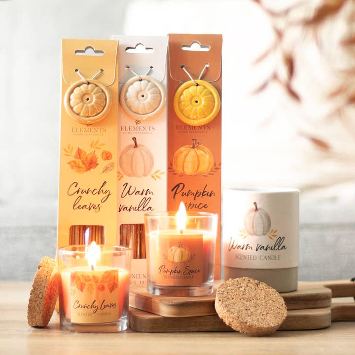 Something Different Wholesale - Wholesale Jar/Filled Candle - Warm Vanilla Fall and Autumn Candle