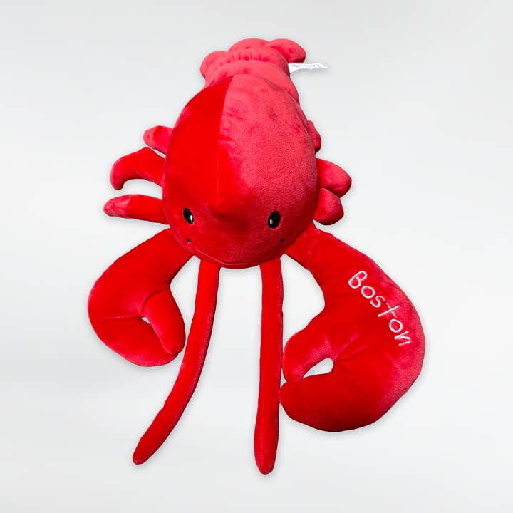 Commonwealth Souvenirs - Wholesale Stuffed/Plush Toy - Kids & Baby - Boston Squishy Plush Lobster 14"3