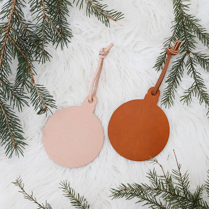 Aura Design Co. - Wholesale Ornament - Custom Leather Ornament3