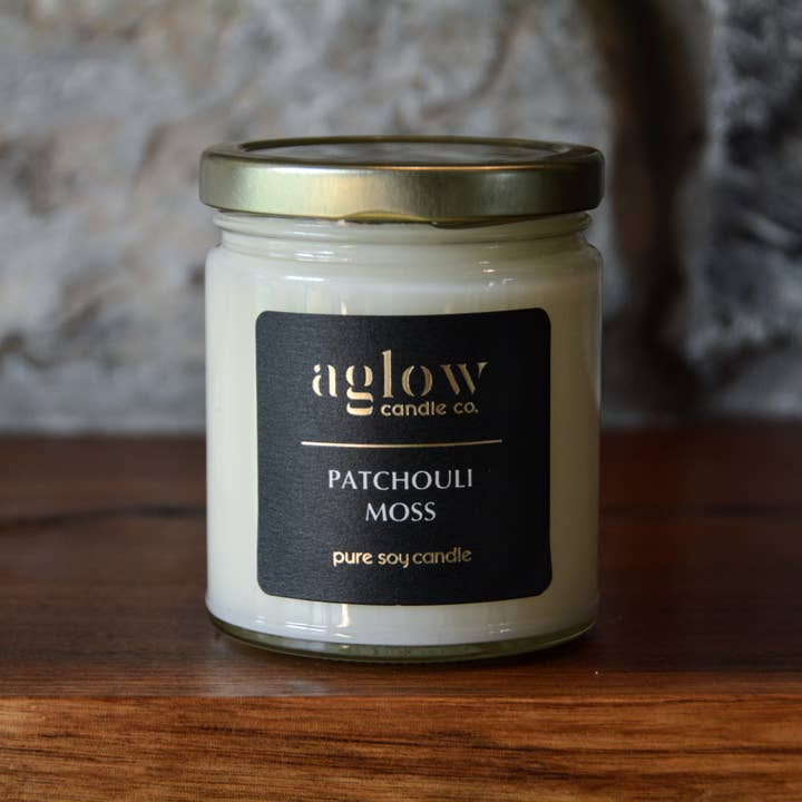 Patchouli Moss for wholesale by Aglow Candle Co.