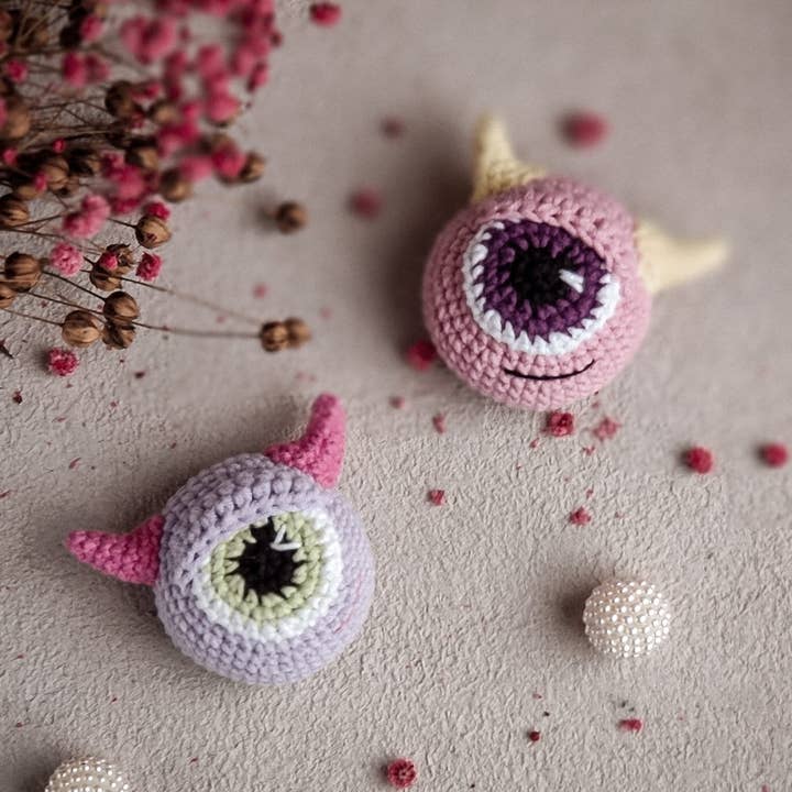 Cute Crochet Monster, Halloween Crochet, Amigurumi Monster for wholesale by TOMOPOD LLC