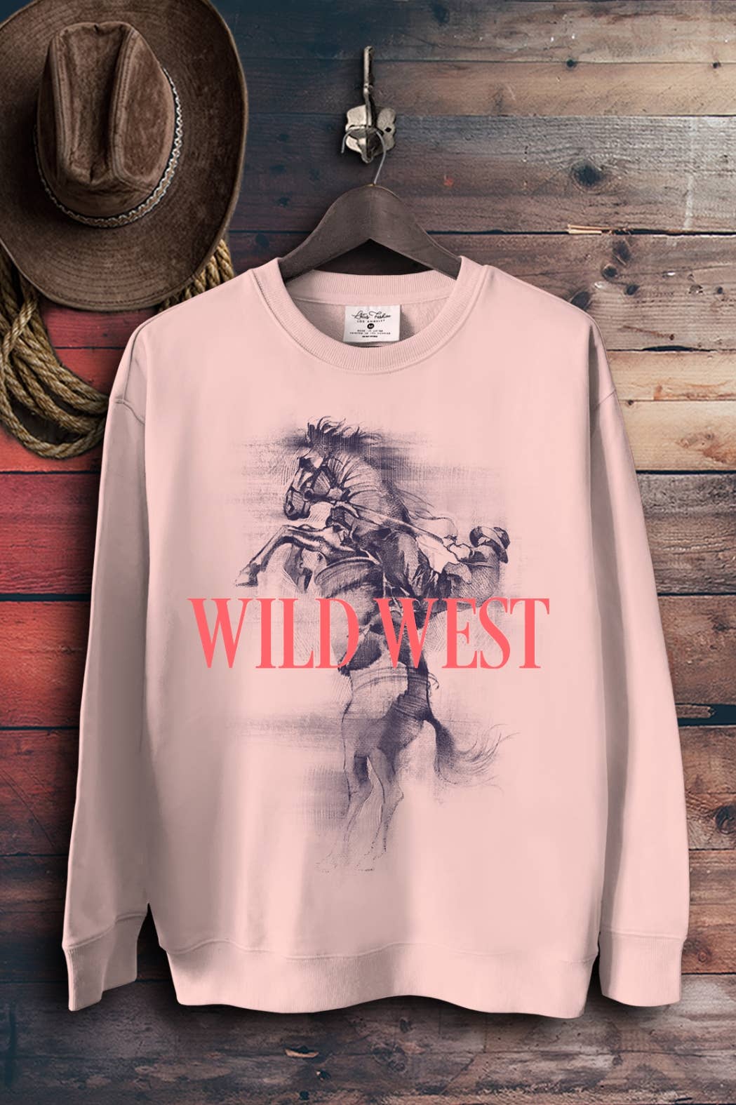Lotus Fashion Collection - Wholesale Sweatshirt - Women's - Wild West Rodeo Sweatshirts 1