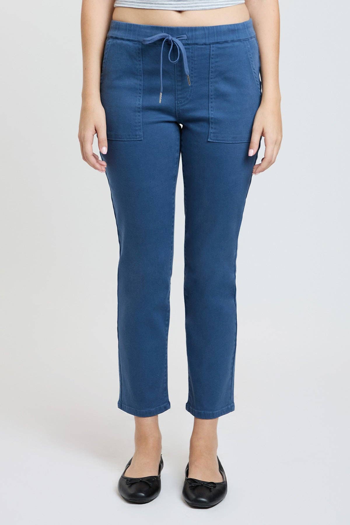 YMI - Wholesale Lounge Sweatpants/Joggers - Women's - High Rise Pull On Straight Leg Jogger- P0526070