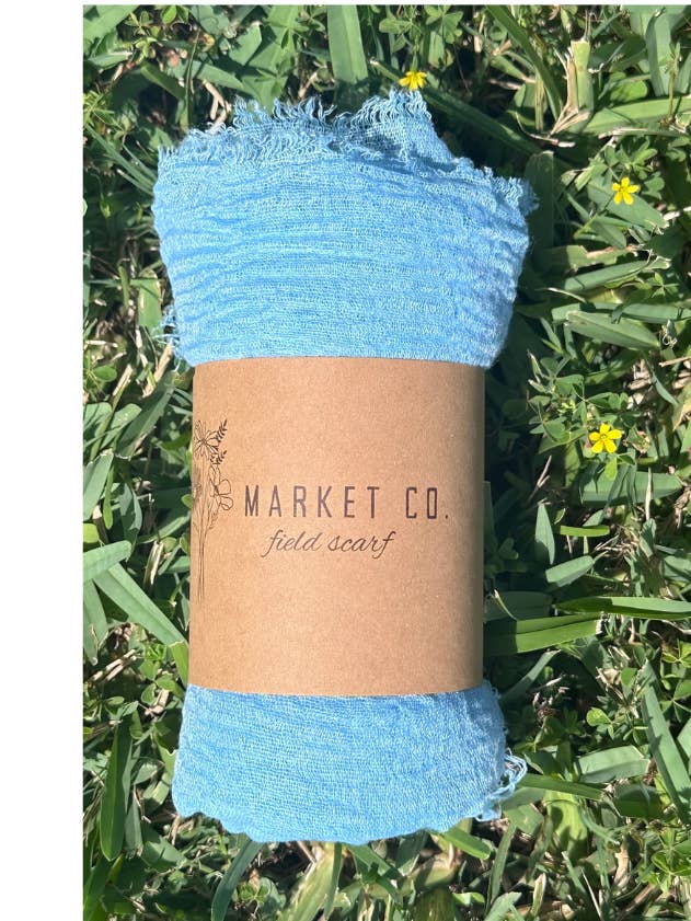 Gaze Tørklæde - Himmel for engroshandel hos MARKET