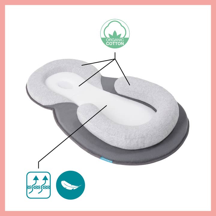 Babymoov - Wholesale Lounger - Baby - Socosy Organic Baby Lounger Smokey2