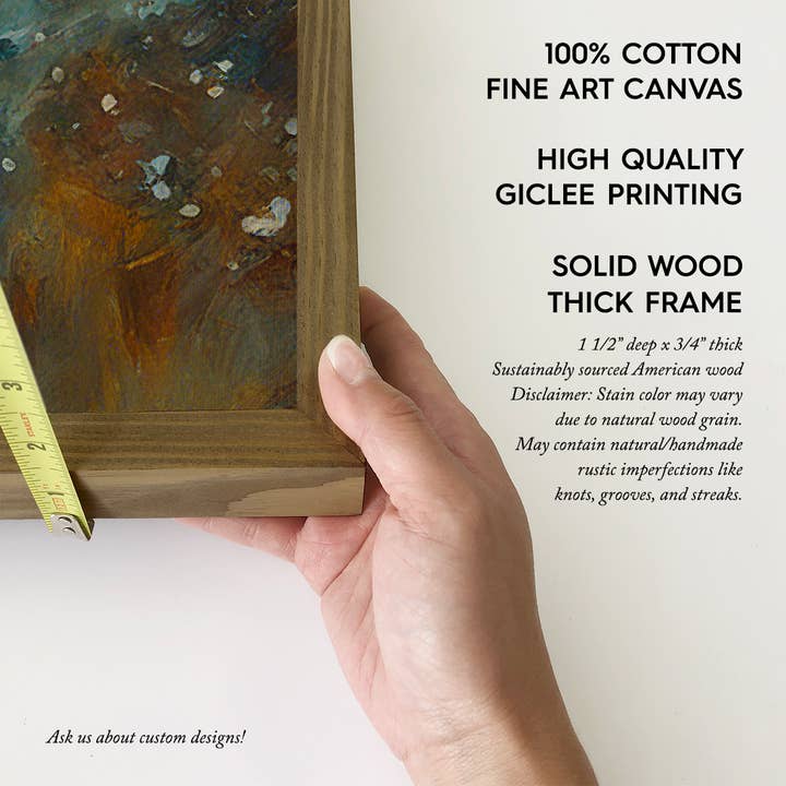 Hangout Home - Venta al por mayor Ilustración - Lienzo con forma de trucha arcoíris con forma de pez, diseño de cabina, enmarcado3