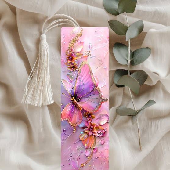 Readers Leisure - Wholesale Bookmark - Butterfly bookmarks, Reading, Metal bookmark, Bookstore1