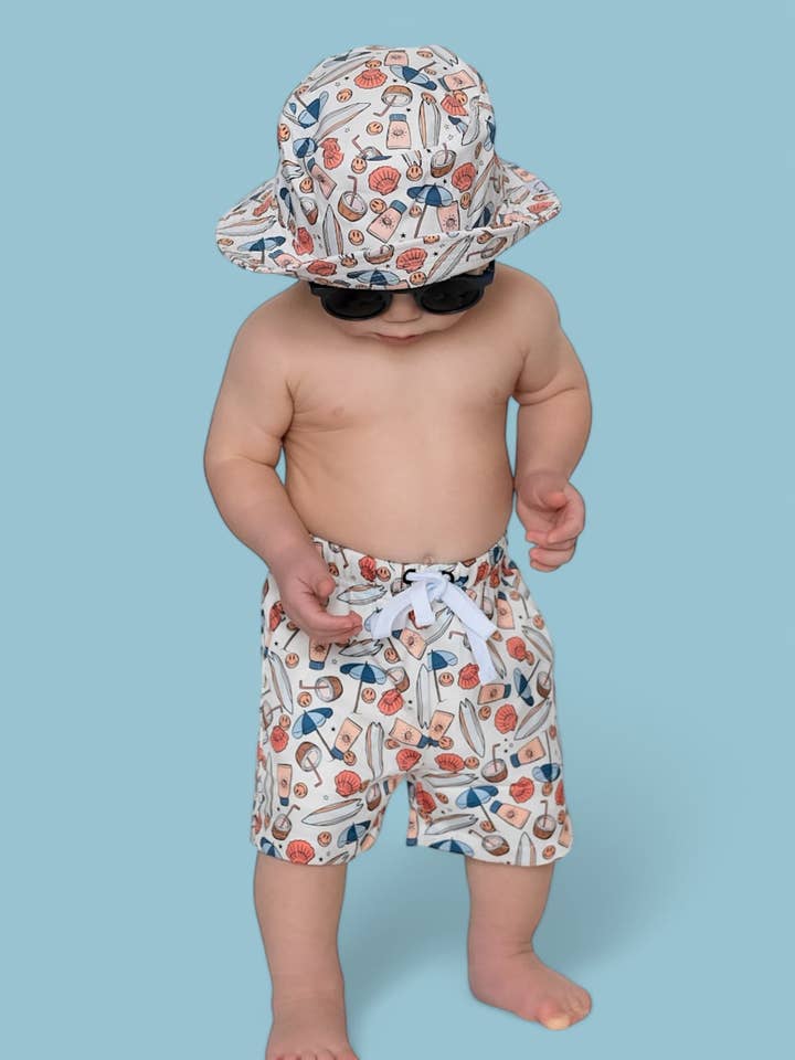 CHASE THE SUN DREAM BUCKET HAT for wholesale by Dream Big Little Co.