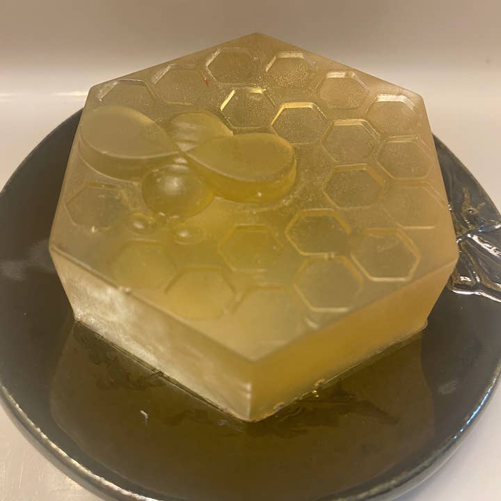 Thy Will Bee Done Apiary - Wholesale Bar Soap - Honey Apricot Bee Soap, Manuka Honeycomb Bee Soap, Bee Theme