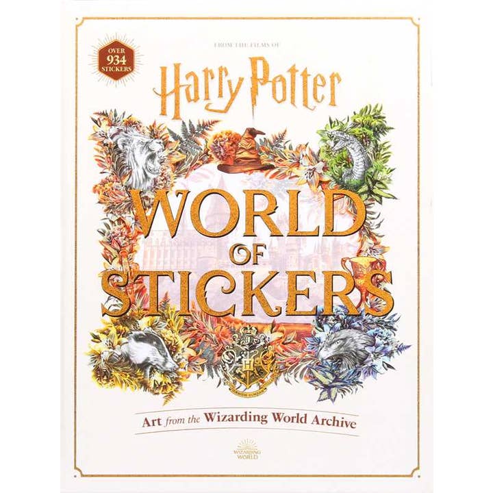Harry Potter World of Stickers by Editors of Thunder Bay Press for wholesale by Simon & Schuster