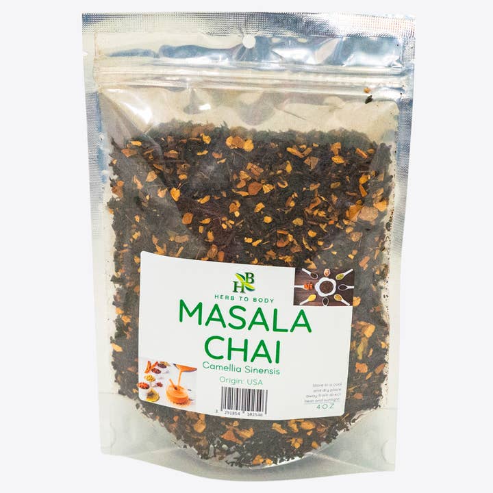Herb To Body - Wholesale Loose Tea - Masala Chai 4oz0