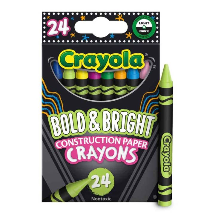 Really Big Coloring Books | ColoringBook.com - Wholesale Crayons - Kids & Baby - 24 Count Crayola Bold & Bright Construction Crayons0