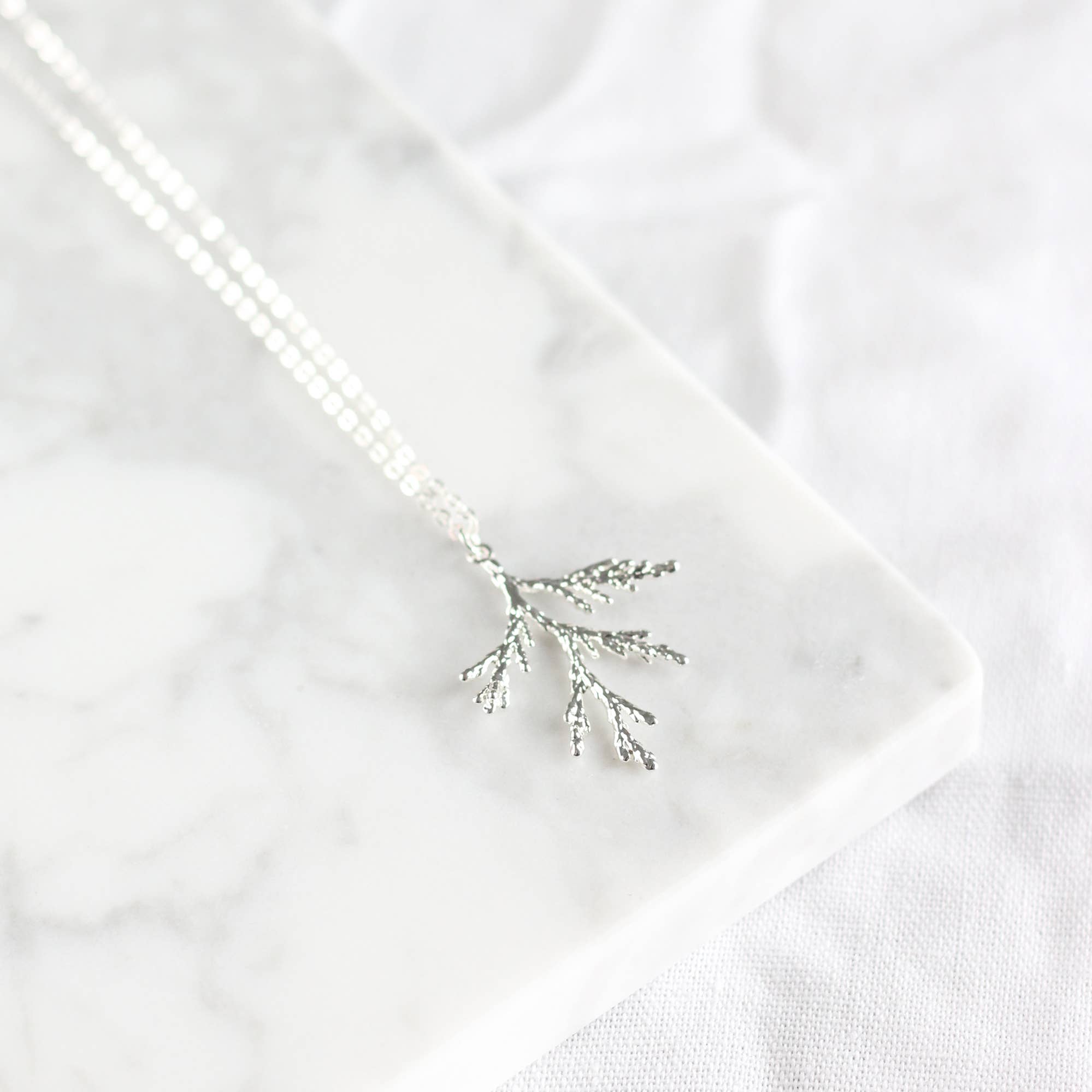 Birch Jewellery - Wholesale Pendant/Charm Necklace - Juniper Branch Necklace0
