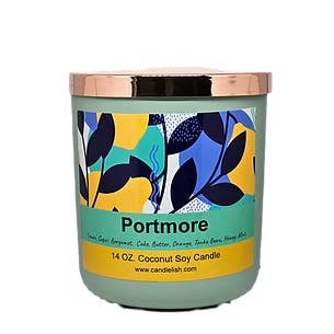 Portmore Wood Wick Candle for wholesale by Candlelish