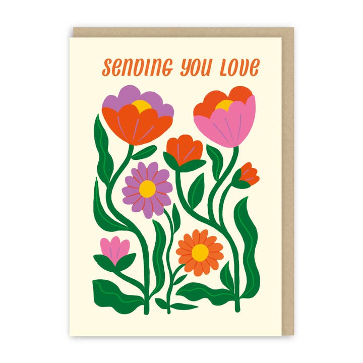 Sending You Love Card for wholesale by In Real Life