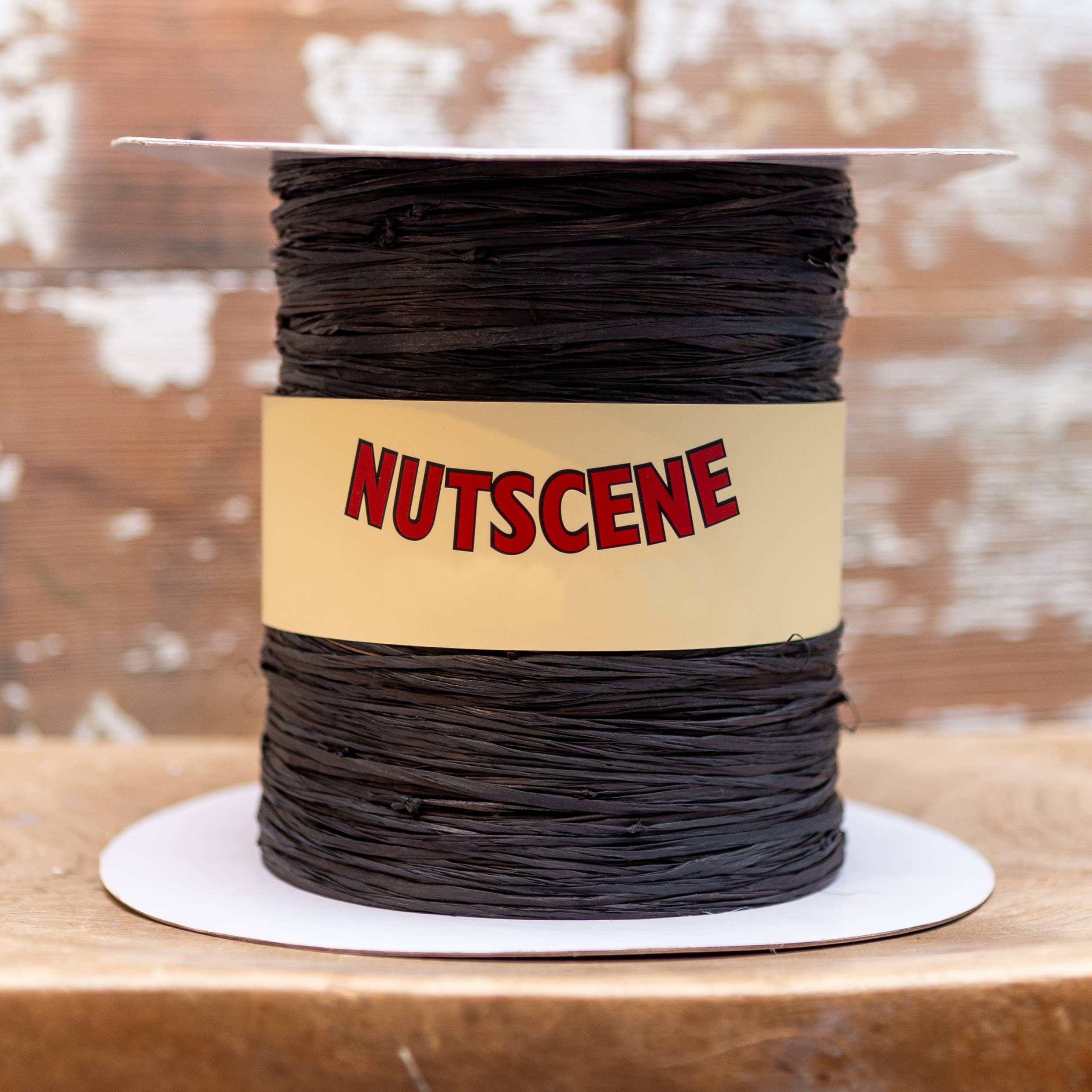 Nutscene Twines Ltd - Wholesale Craft Supplies - Natural Raffia on the roll gift wrapping- Over 1600 feet!0