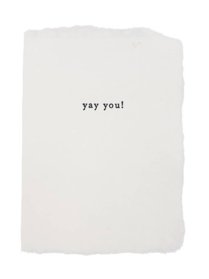 yay you card for wholesale by farmette