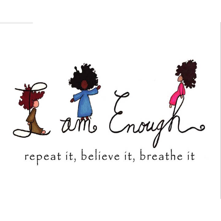 Je Suis Assez Imprimer pour la vente par Little Feet's Opus, LLC