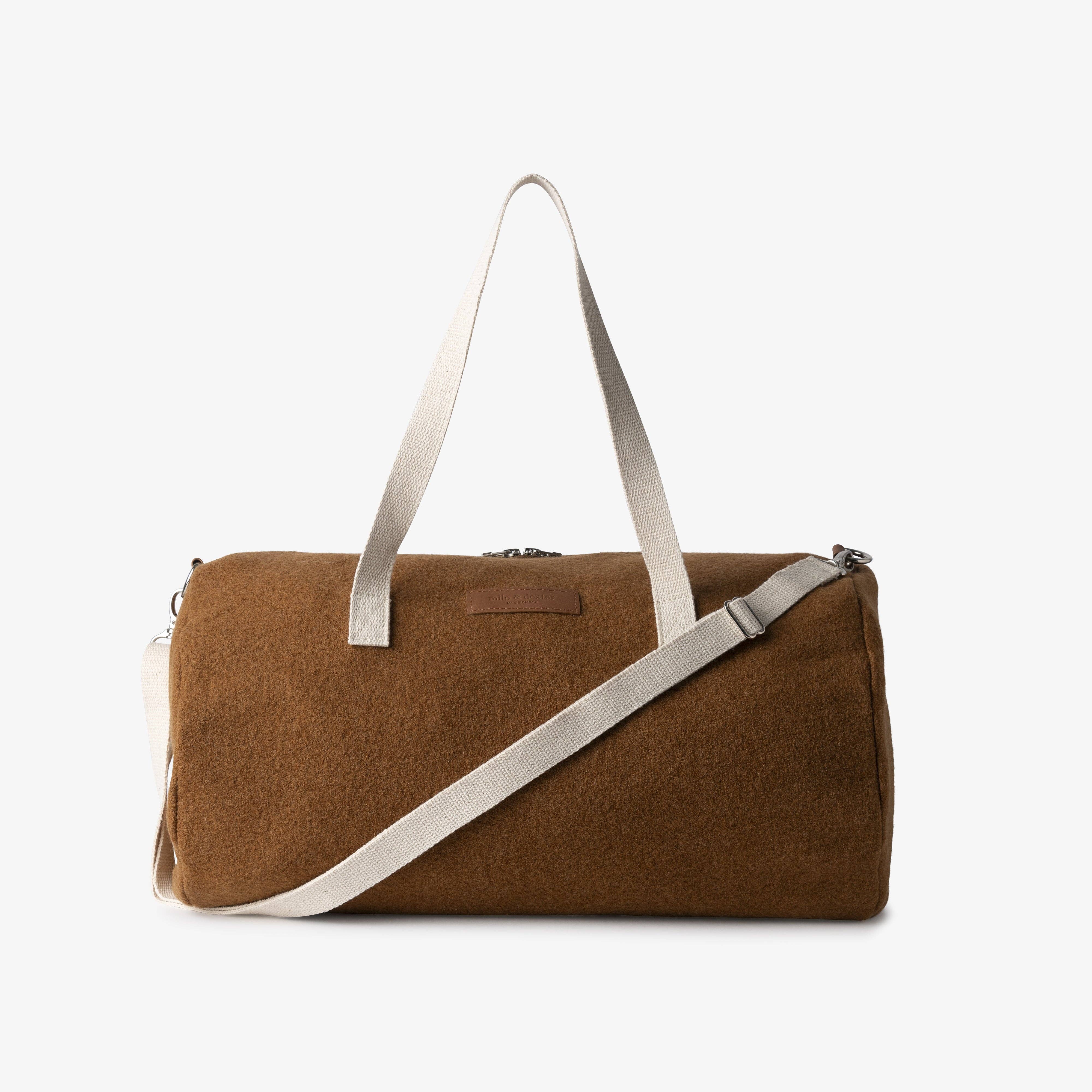 Milo & Dexter - Wholesale Weekender Bag - Unisex - Classic Wool Duffel Bag0