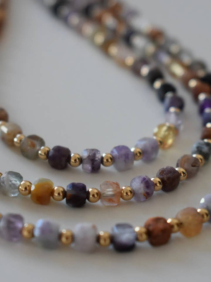 Fluorite Necklace for wholesale by Gioielli By Gabriella