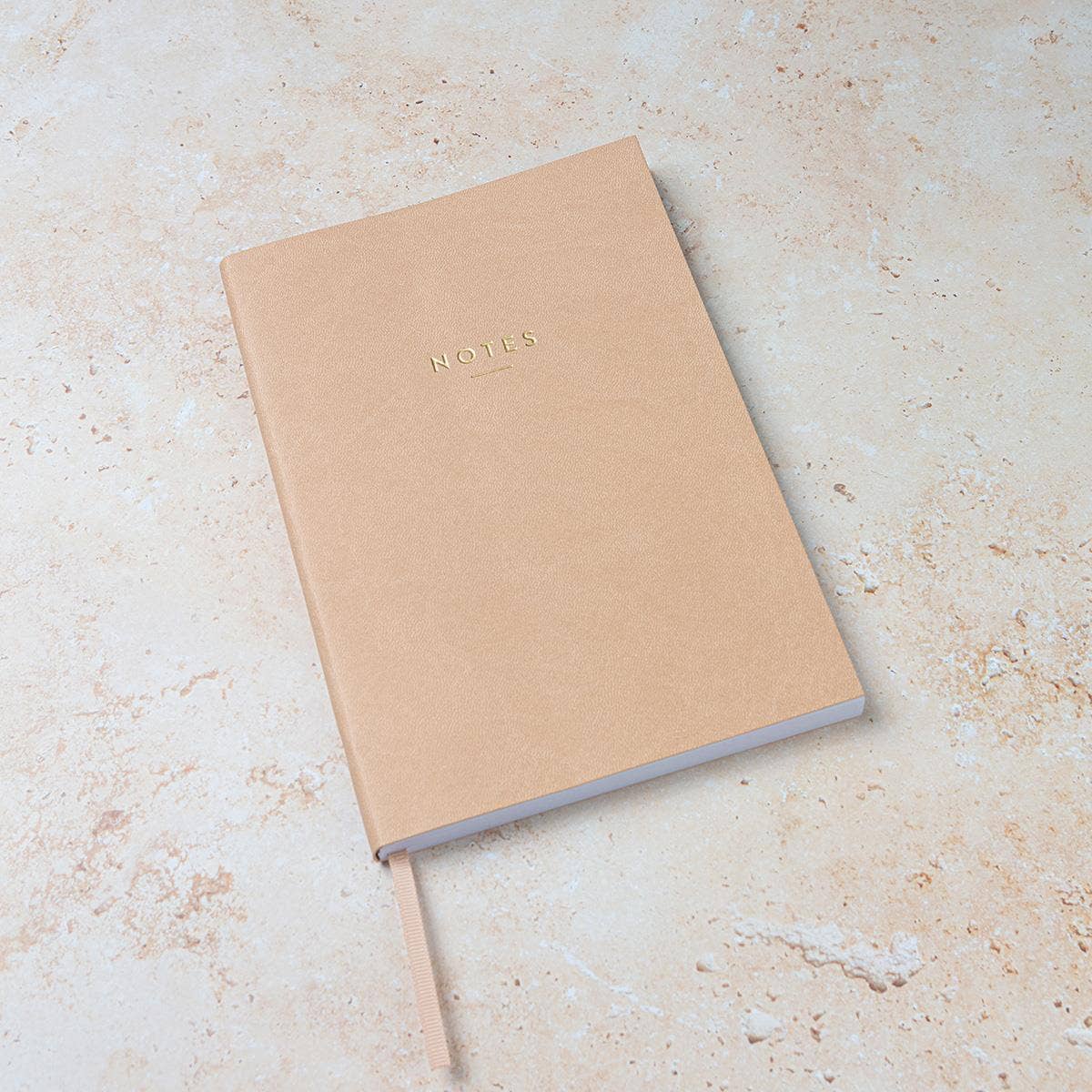 Chickidee - Wholesale Notebook - A5 Tan 'Notes' Notebook3