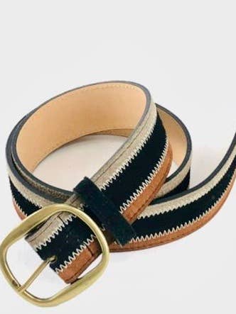 Ceinture en daim Sandra pour la vente par CobbleStone Living
