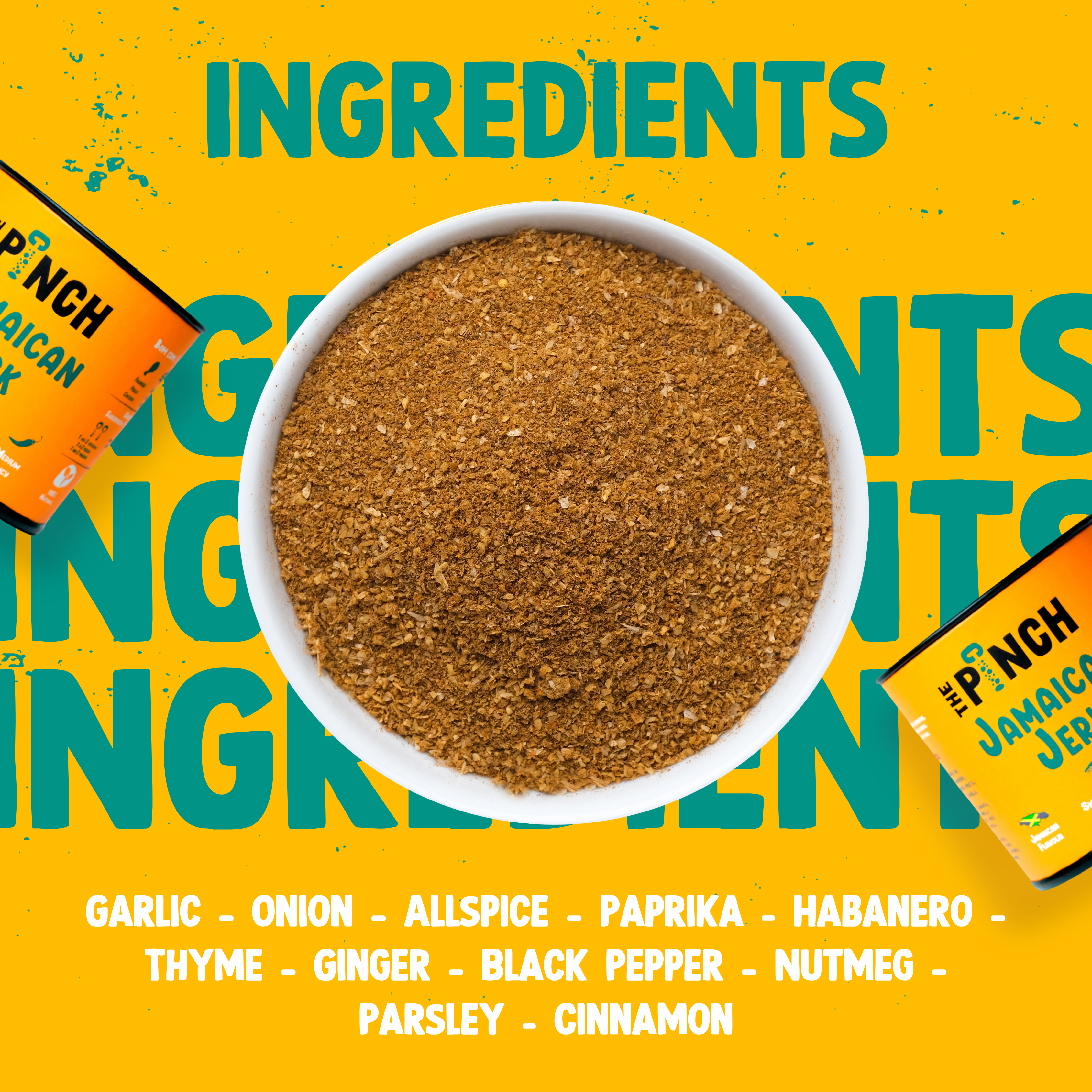 The Pinch - World Spice Blends - Wholesale Dried Spice Mix - Jamaican Jerk - 45g2