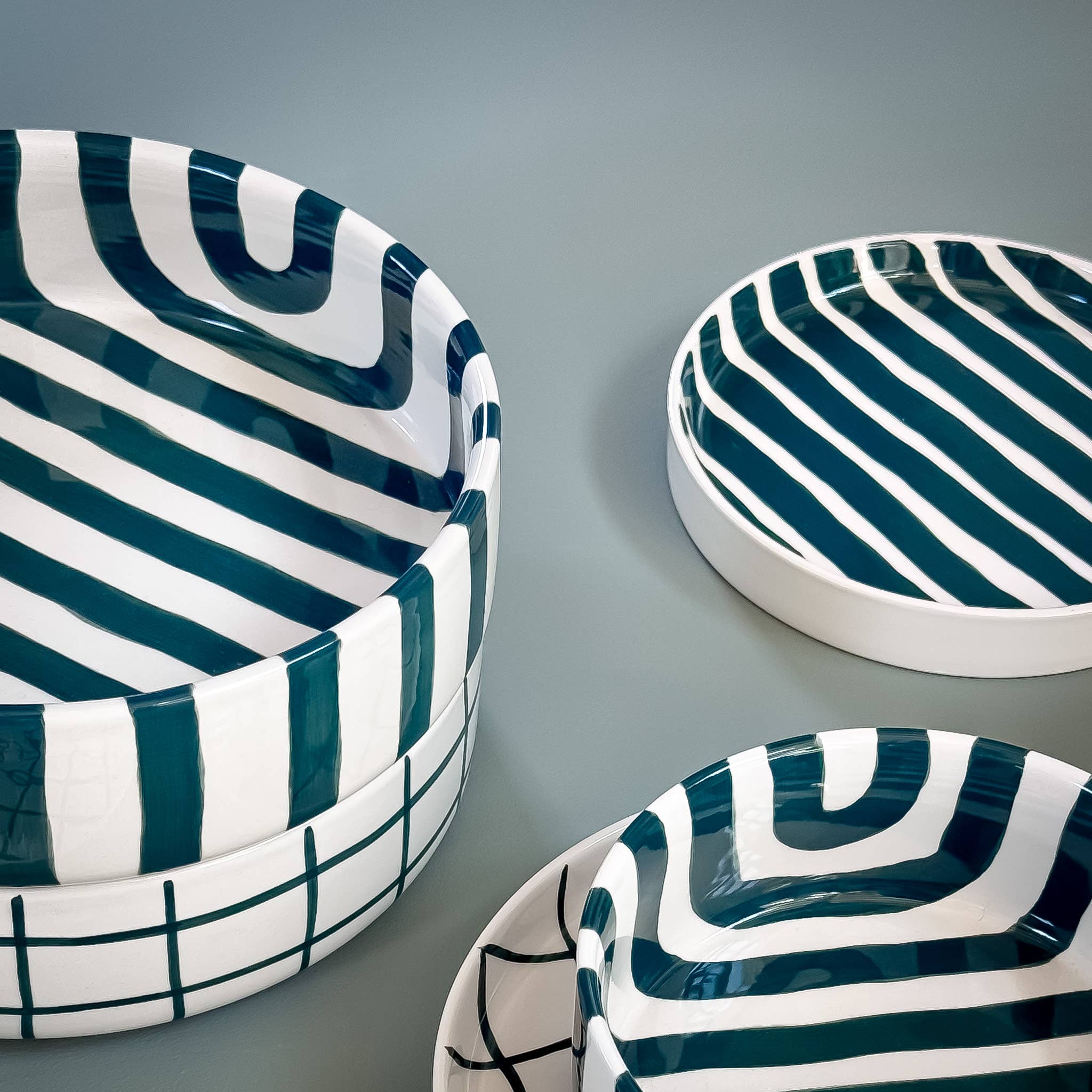 Magazin Minori - Vente Bol - Bol Stripes - vert doux4