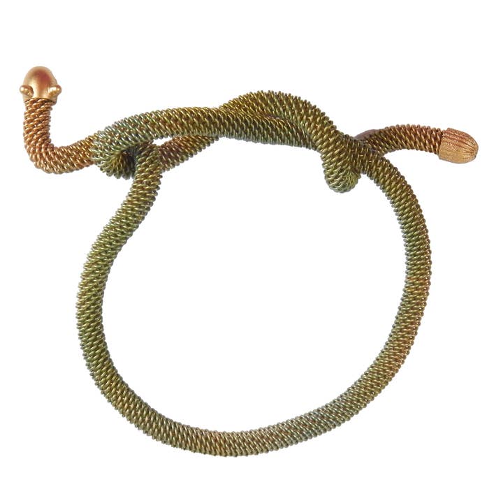 Curvy Snake Bracelet for wholesale by Sarah Cavender Metalworks
