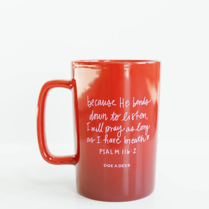 Doe A Deer - Wholesale Coffee Mug - Psalm 116 Mug1