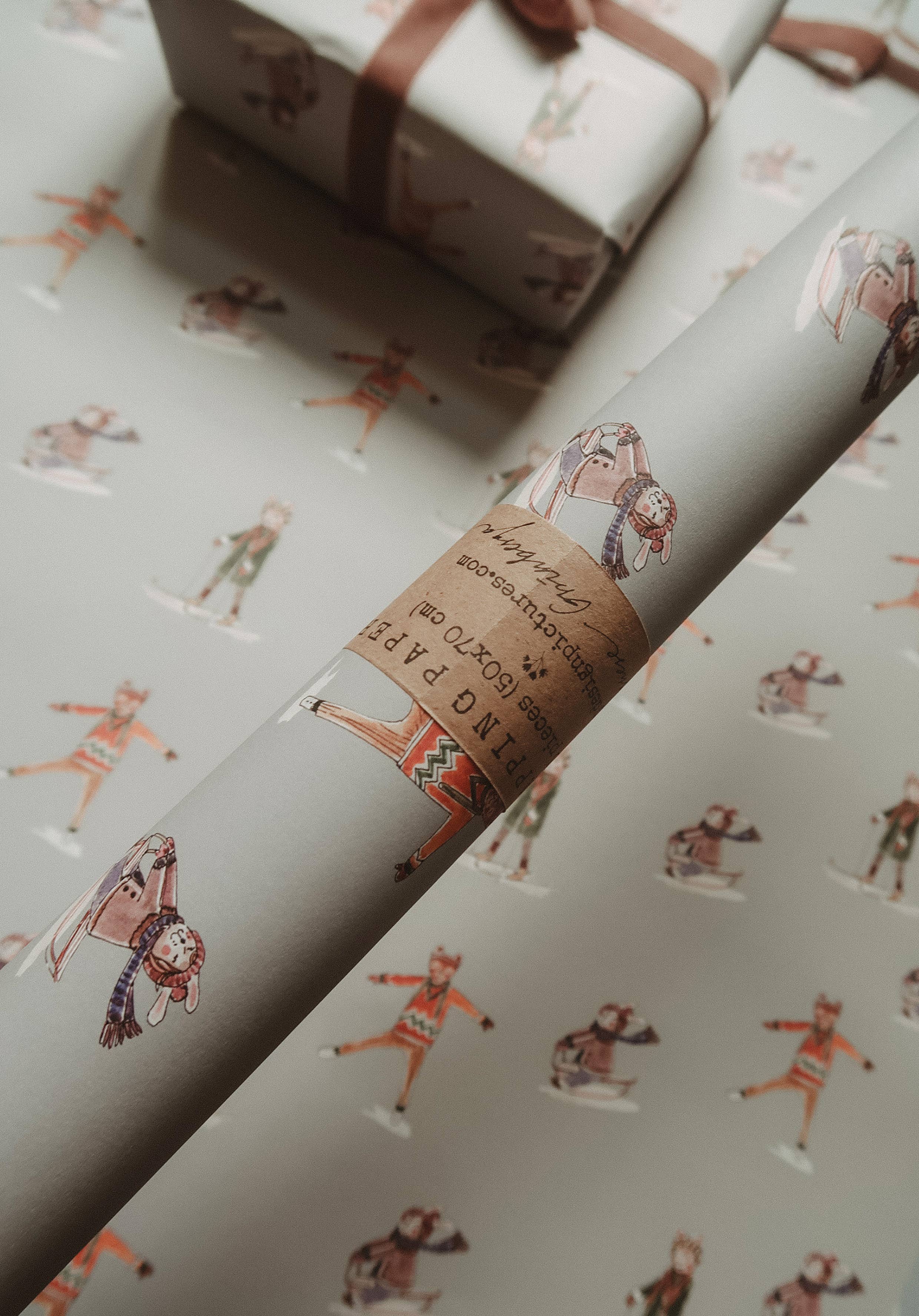 MyDesignPictures - Wholesale Wrapping Paper Roll - Set Of 3 Pieces Winter Joys Wrapping Paper3
