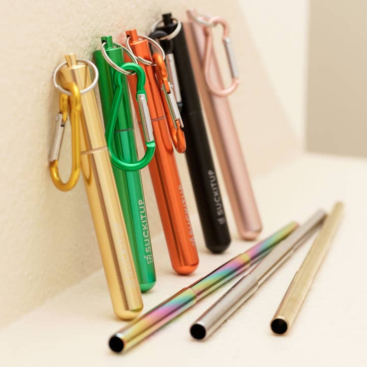 Suck It Up Straws - Wholesale Drinking straw - 3n1 Telescopic Straws with Case and Telescopic Cleaning Brush32