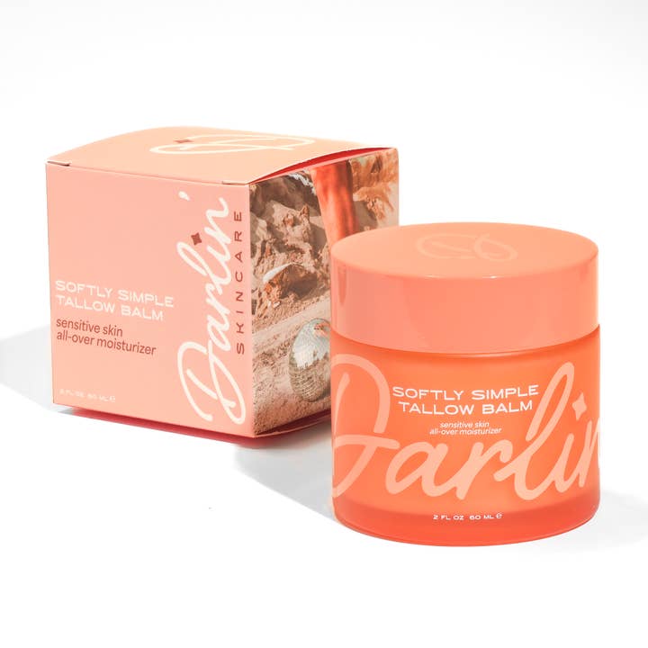 Darlin' Skincare - Wholesale Body Balm/Butter - Unscented Beef Tallow Moisturizer, Sensitive Skin, Baby Safe
