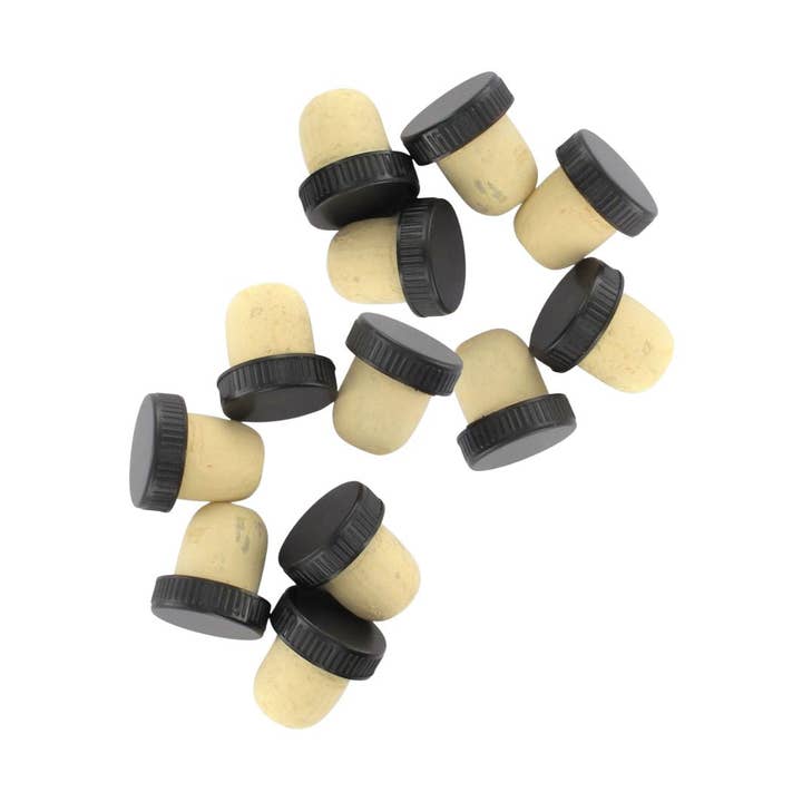 Zenker – wholesale Wine stopper – Set of 12 Fackelmann Bar Concept cork stoppers0