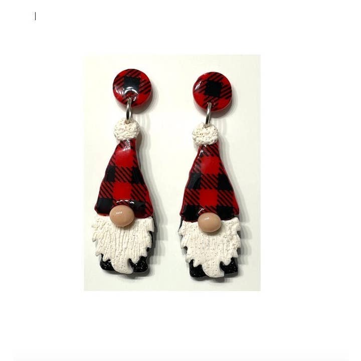 Happy Gauges - Wholesale Gauge/Plug Earrings - Gauge Hiders, Buffalo Plaid, Gnomes, Hiders, Dangle Gauges