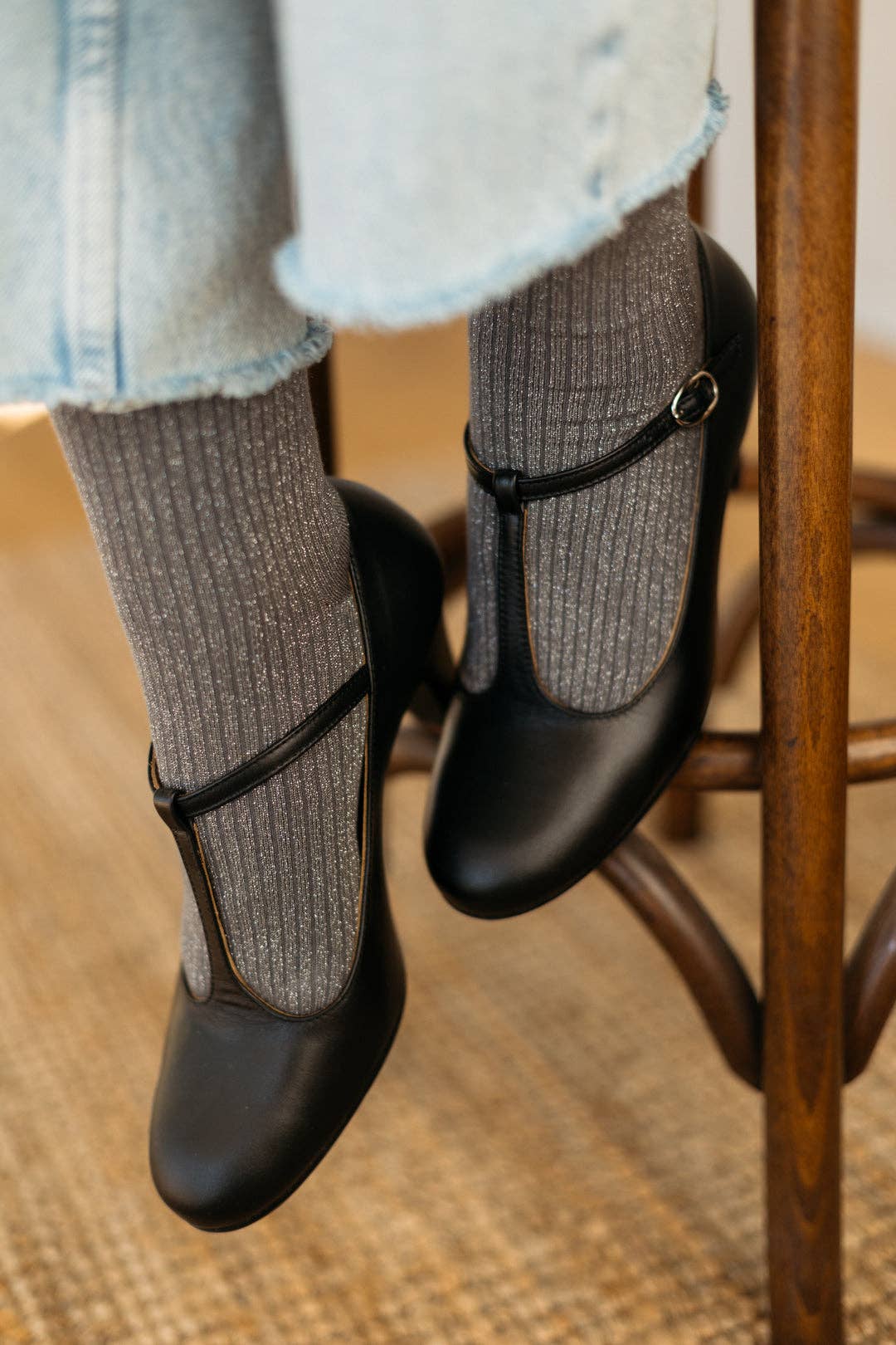 MIUMMASH DAMIAN TOMZIK - Wholesale Low Heels - Women's - Handmade Leather heels (5.5 cm) - Astrid - Black 35-42 3