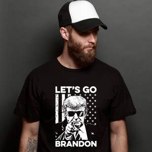 Let's Go Brandon - 16 oz. Styrofoam Cups - Pink Machine