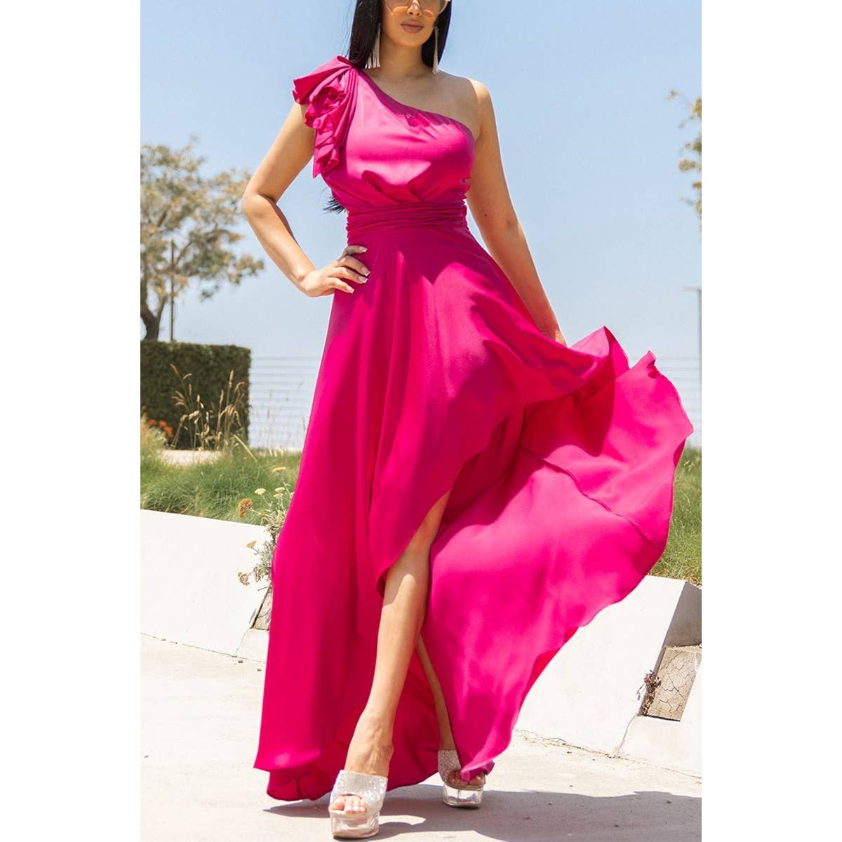 FashionShowcase - Wholesale Dress - Women's - HI-LOW MAXI DRESS9