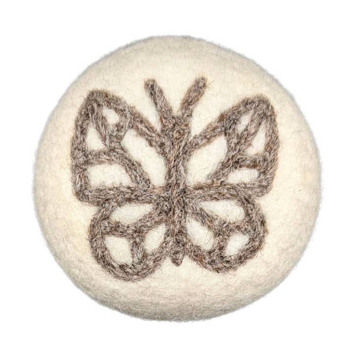 Bola de Lana de Mariposa Hecha a Mano para venta al por mayor de Wooliie