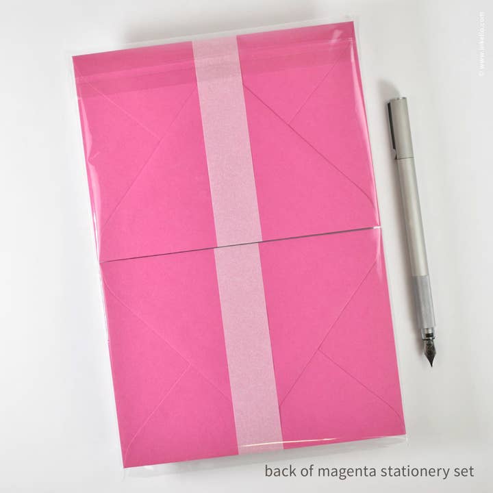 Inkello Letterpress - Wholesale Stationery/Notecard Set - Stationery Set with Music Notes (#472)4