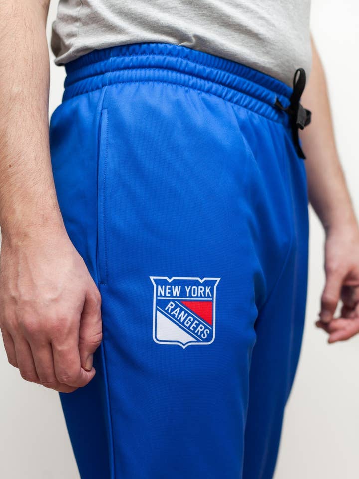 New York Rangers Hockey Jogger Pants for wholesale by Bench Clearers