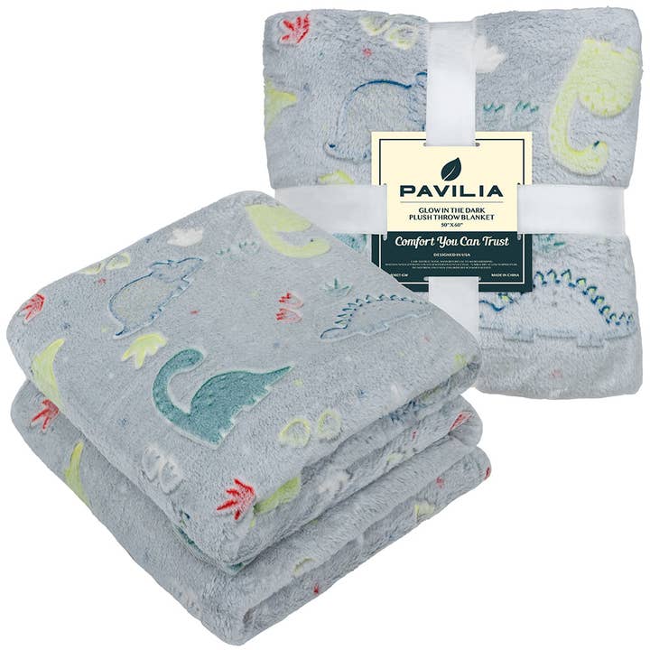 Pavilia – wholesale Prydnadsfilt – Glöd i den mörka fleecekastfilten37