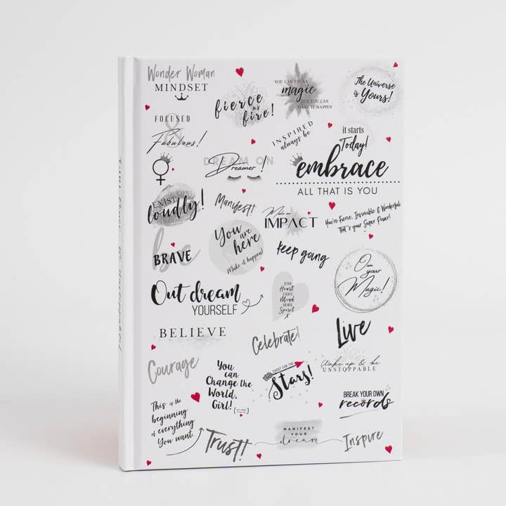 Girl Power Hardcover Journal - Be Unstoppable! for wholesale by Girl Power 24/7