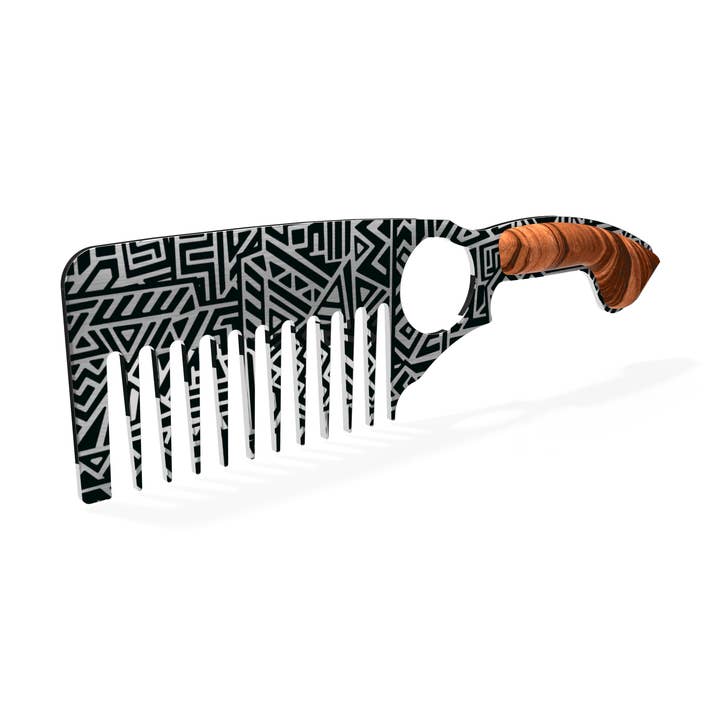 Africa Beard Comb for wholesale by Timpano Direct