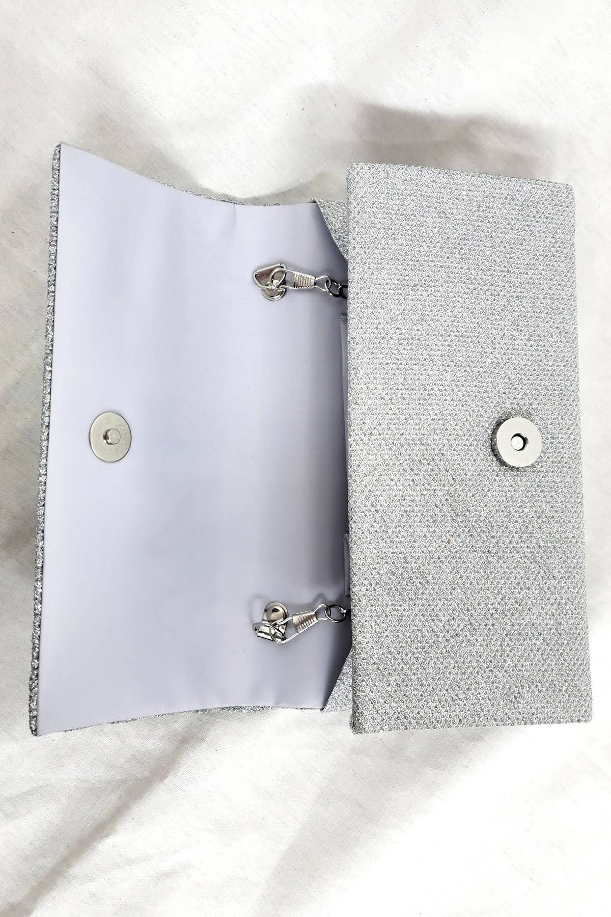 Chicas - Wholesale Clutch Bag - Women's - Sparkling evening bag with adjustable chain FB726841