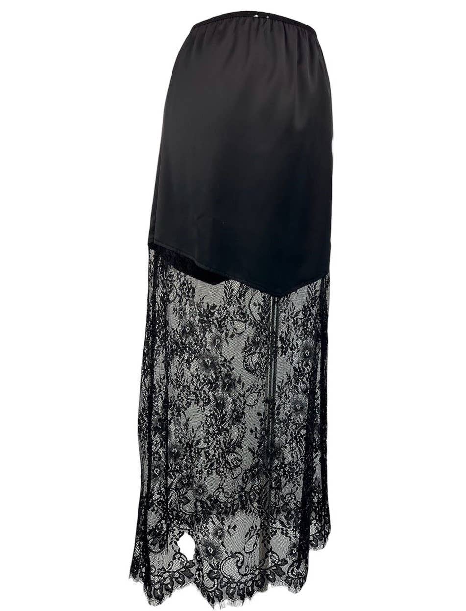 Svart Spetskjol (07-3286) för wholesale på Faire1