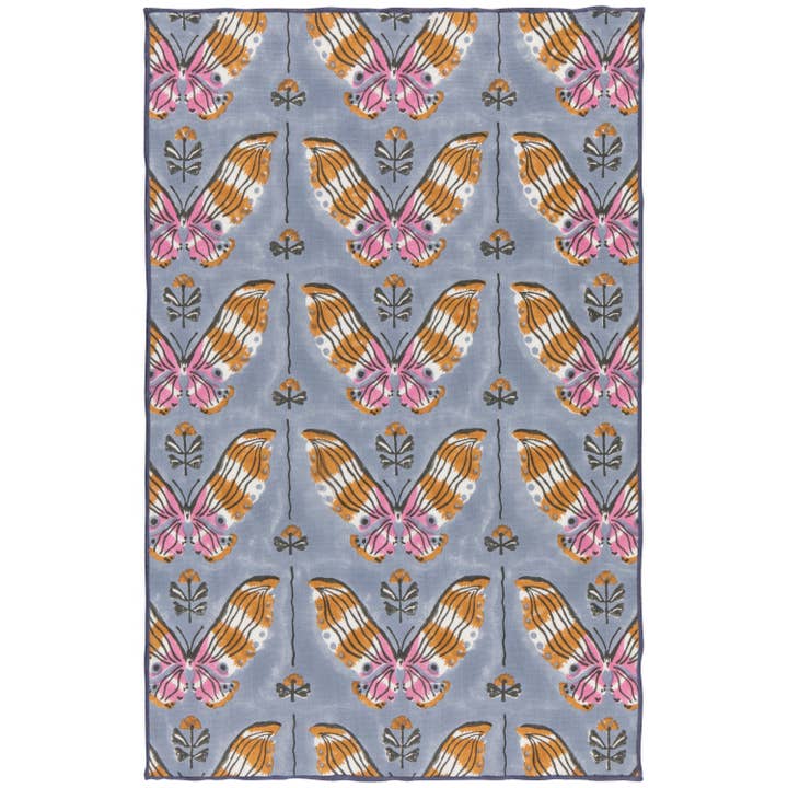 Aurora Blokprint Theedoek voor wholesale door Danica Brands