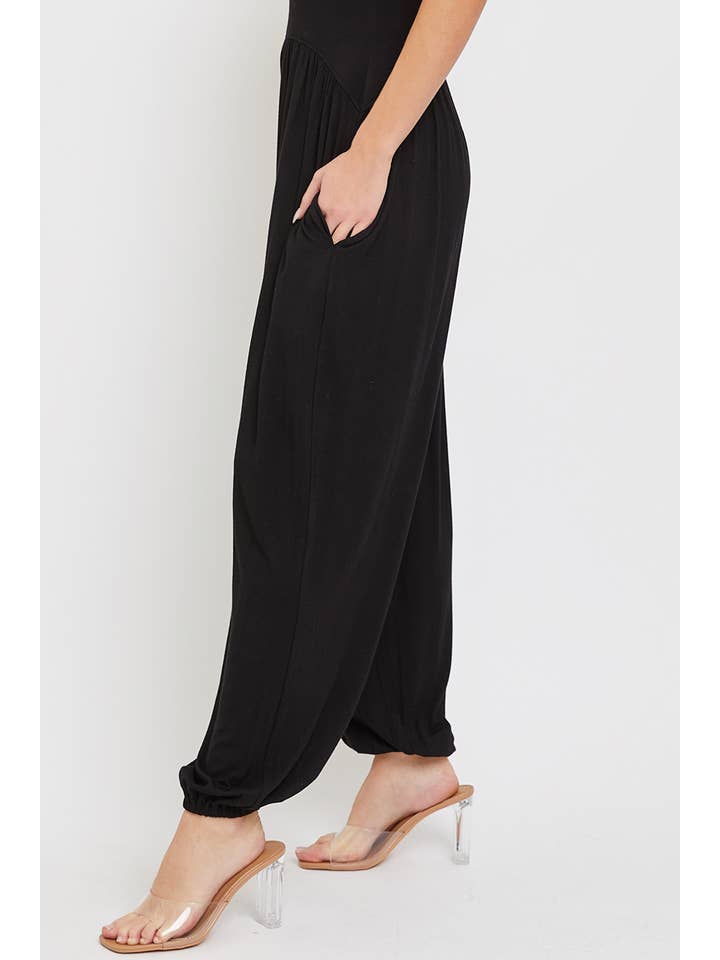 Sweet Lovely by Jen - Wholesale Jumpsuit - Women's - TUBE JERSEY DROP-WAIST ONE-PIECE JUMPSUIT19