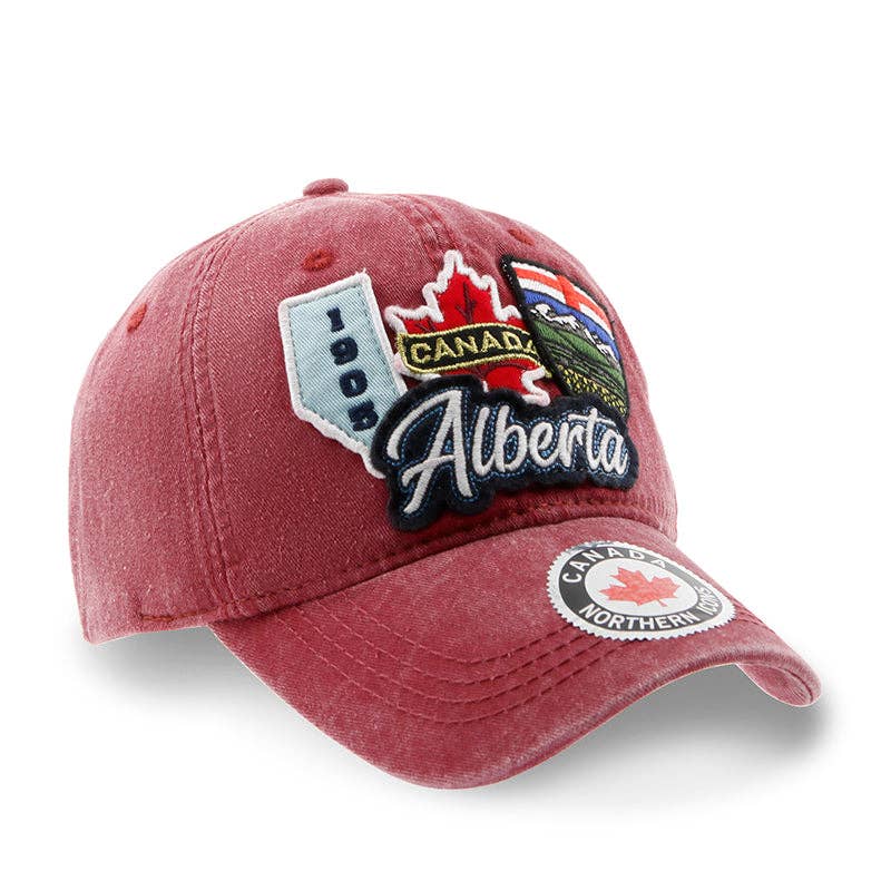 Northern Icons Canada - Wholesale Baseball Cap - Unisex - Alberta Patch Embroidery Province Cap2